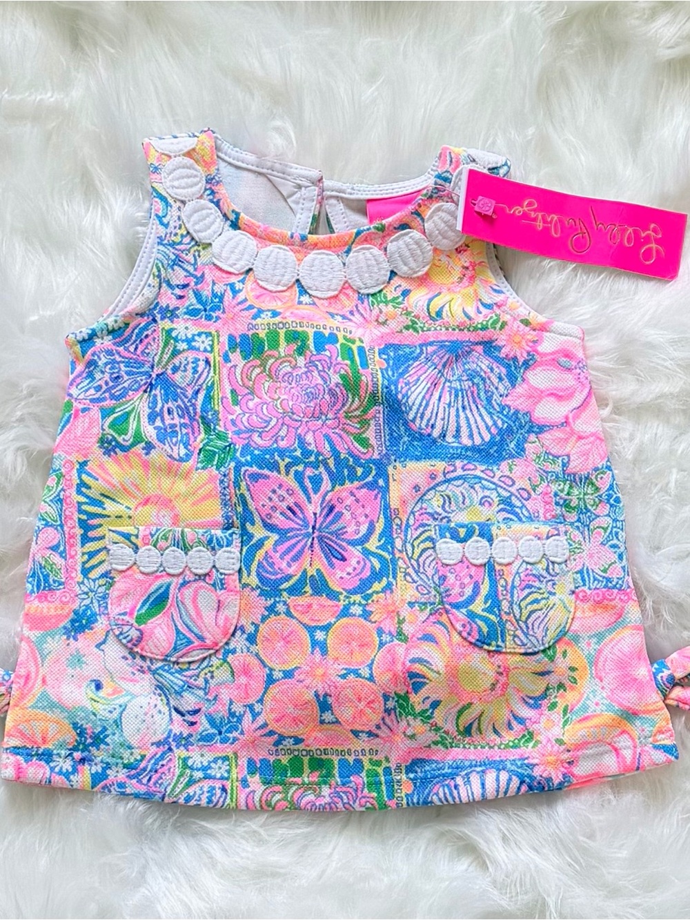 NWT Lilly Pulitzer Dress and Bloomers Sz 6/12M